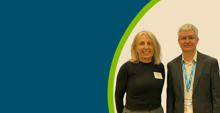 Dena Dalton from Community First Yorkshire and Ashley Green from Healthwatch North Yorkshire