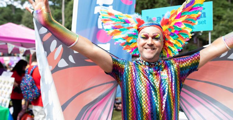 Healthwatch celebrating pride