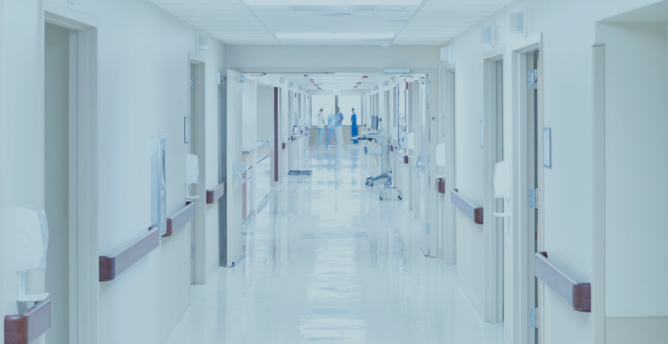 Image of empty hospital