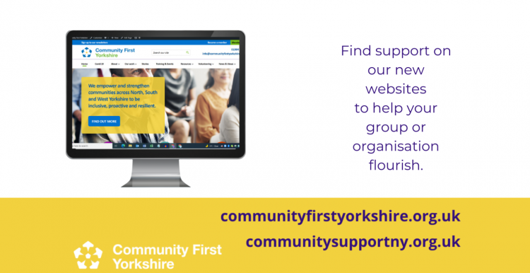 Community First Yorkshire new website launched