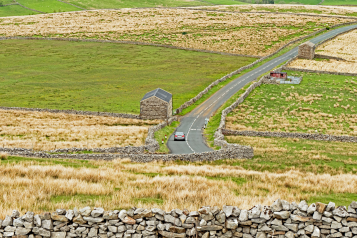A rural road in North Yorkshire.