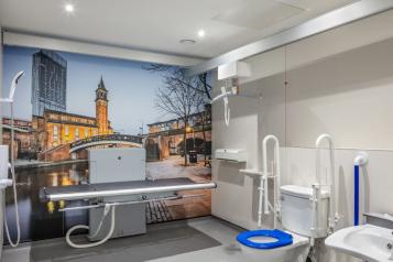 TransPennine Express train station toilet.