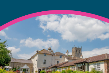 The Millings Care Home in Bedale and it's garden.