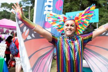 Healthwatch celebrating pride 