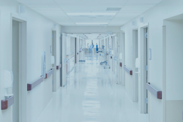 Image of empty hospital