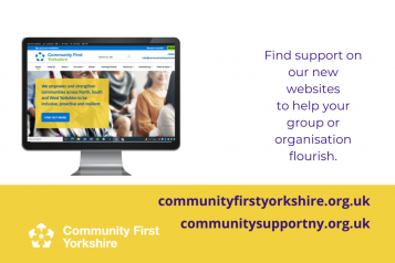 Community First Yorkshire new website launched