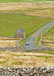 A rural road in North Yorkshire.