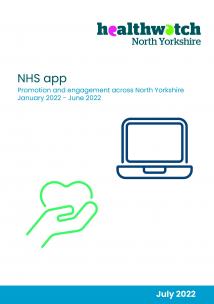 nhs app cover page